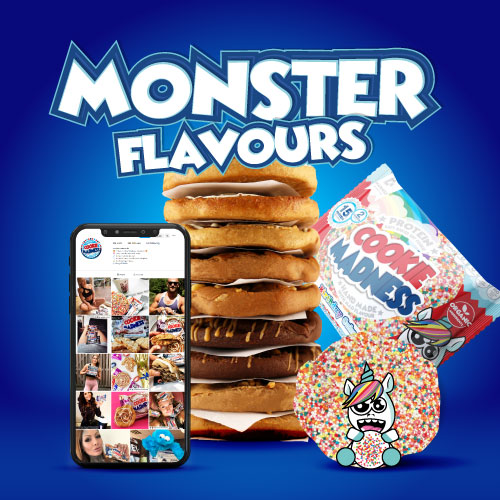 Thumbnail showcasing screens for Cookie Madness